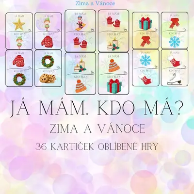 Já mám. Kdo má? Zima a Vánoce