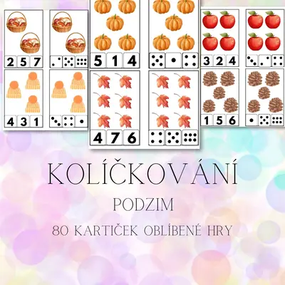 Kolíčkování - podzim - 80 obrázků