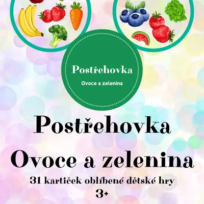 Postřehová hra - ovoce a zelenina