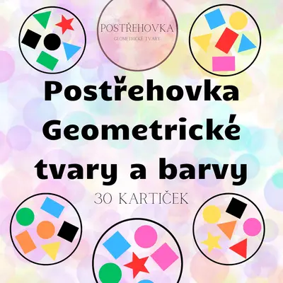 Postřehovka - geometrické tvary a barvy