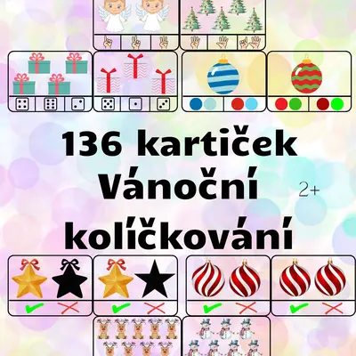 136 stran Vánočního kolíčkování
