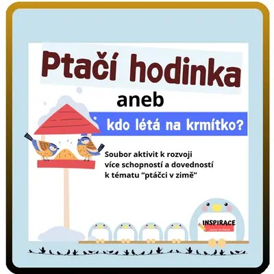 Ptačí hodinka aneb kdo létá na krmítko?