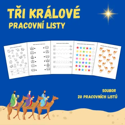 TŘI KRÁLOVÉ - pracovní listy