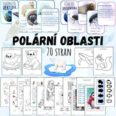 Polární oblasti - polární zvířata