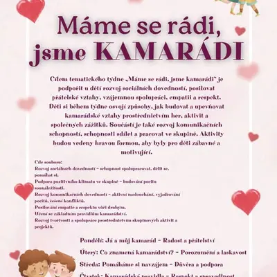 Přátelství, emoce (kamarádi)