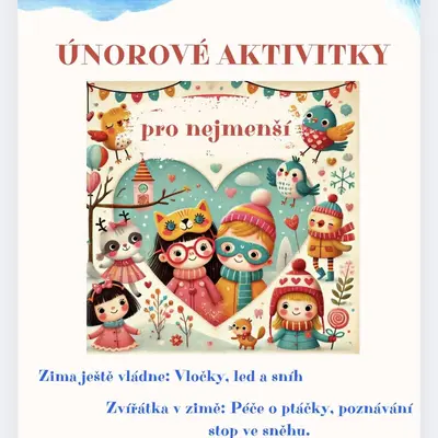 Únor - aktivity (pro nejmenší)