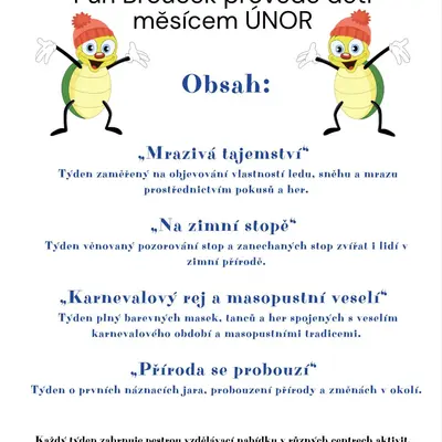 Únor- přípravy