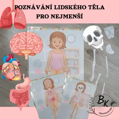 Poznávání lidského těla pro nejmenší
