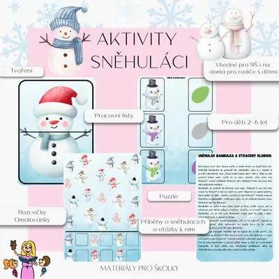 Aktivity - Sněhuláci