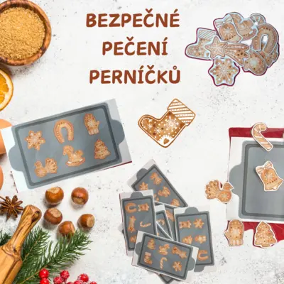Bezpečné pečení perníčků