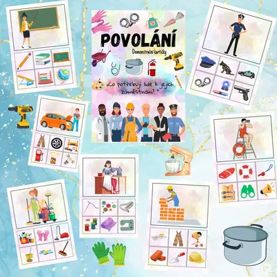 🧑‍🍳👩‍🚒POVOLÁNÍ - CO POTŘEBUJÍ LIDÉ K JEJICH ZAMĚSTNÁNÍ? 👩‍🌾👩‍🏫👮