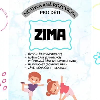 Motivované cvičení- ❄️ ZIMA