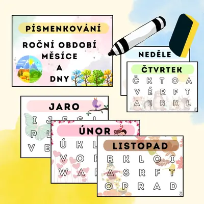 Písmenkování pro předškoláky 