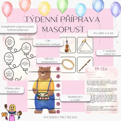Týdenní příprava - Masopust