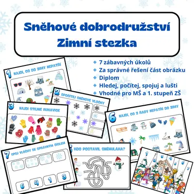 Sněhové dobrodružství: Zimní stezka