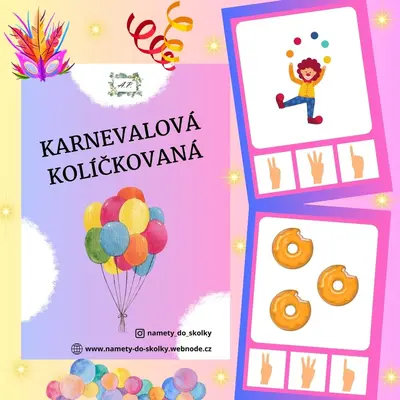 Karnevalová kolíčkovaná 