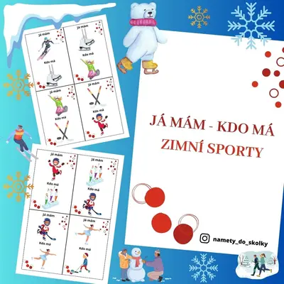 Já mám - kdo má - Zimní sporty 