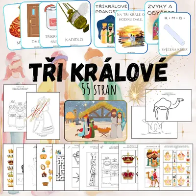 TŘI KRÁLOVÉ - Soubor aktivit