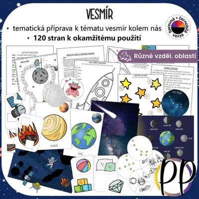 Vesmír - tematická příprava s aktivitami