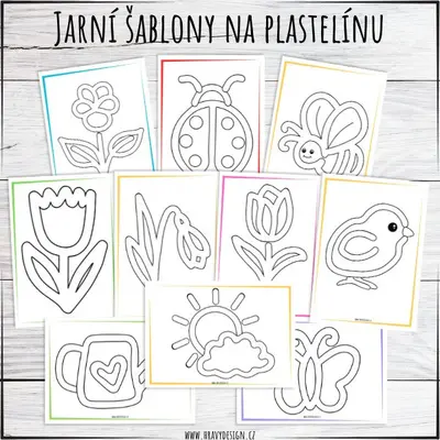Jarní tvoření z plastelíny