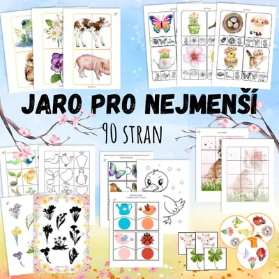 Jaro - soubor aktivit pro nejmenší