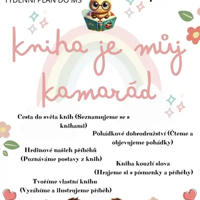 KNIHA - přípravy. (kniha je můj kamarád)