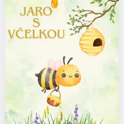 Jaro s včelkou