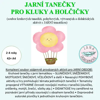JARNÍ TANEČKY PRO KLUKY A HOLČIČKY –KRUHOVÉ tanečky a další navazující aktivity