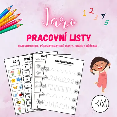 JARO - PRACOVNÍ LISTY