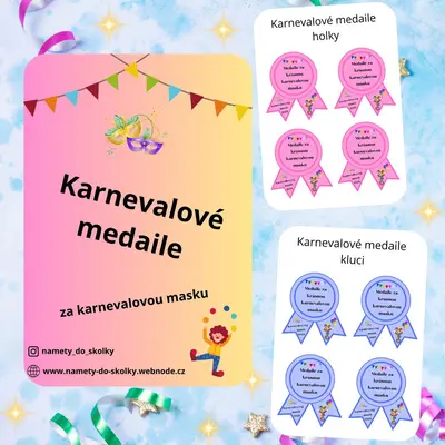 Karnevalové medaile 2025 
