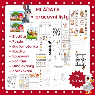 MLÁĎATA - pracovní listy