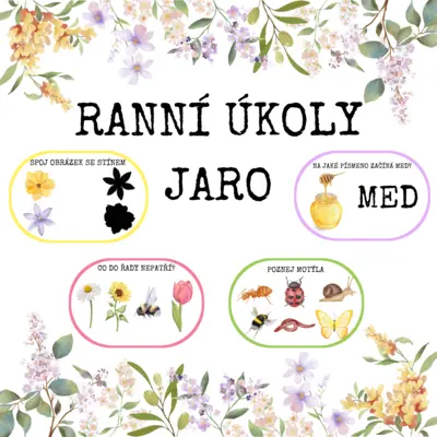 RANNÍ ÚKOLY- JARO