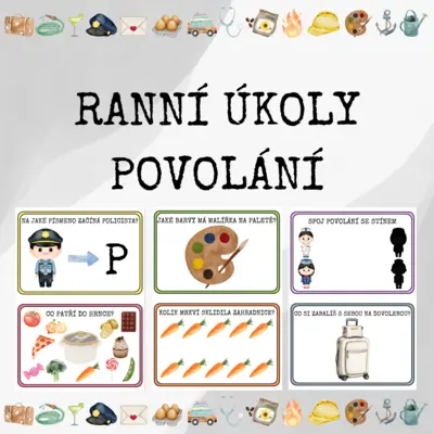 RANNÍ ÚKOLY - POVOLÁNÍ