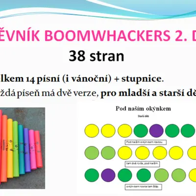 Zpěvník Boomwhackers 2. díl