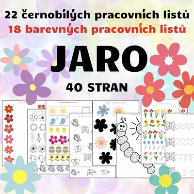 JARO - 40 pracovních listů