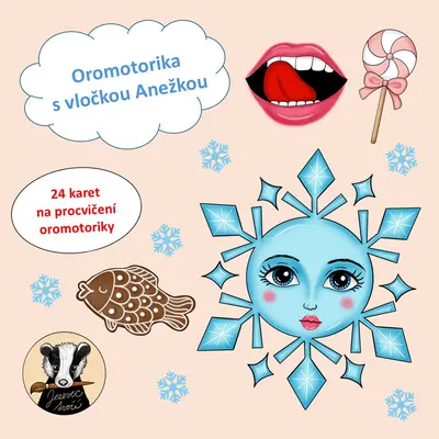 Oromotorika s vločkou Anežkou