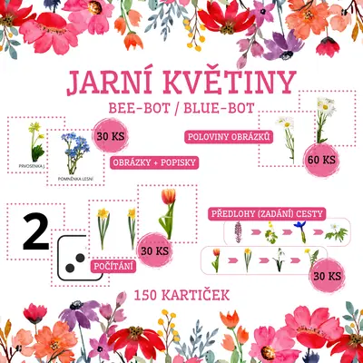 JARNÍ KVĚTINY - Bee-Bot / Blue-Bot