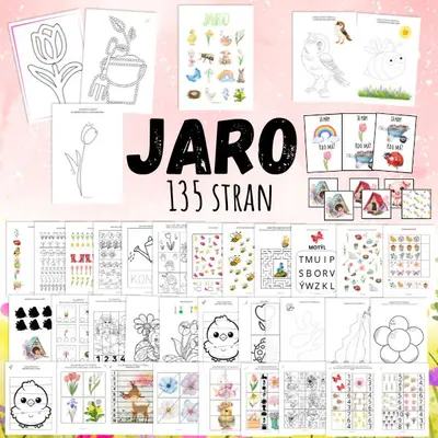 JARO - VELKÝ SOUBOR AKTIVIT