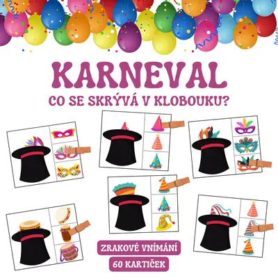 KARNEVAL - Co se skrývá v klobouku?