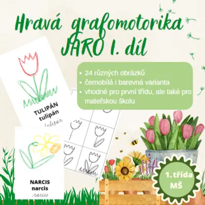 Hravá grafomotorika jaro 