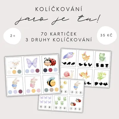 Kolíčkování - jaro je tu!