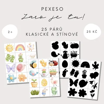 Pexeso - jaro je tu!