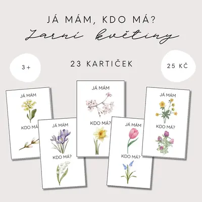 Já mám, kdo má? - jarní květiny