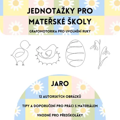 Jednotažky pro mateřské školy - jaro