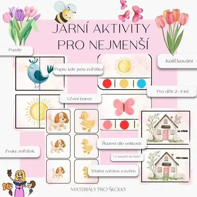 Jarní aktivity pro nejmenší