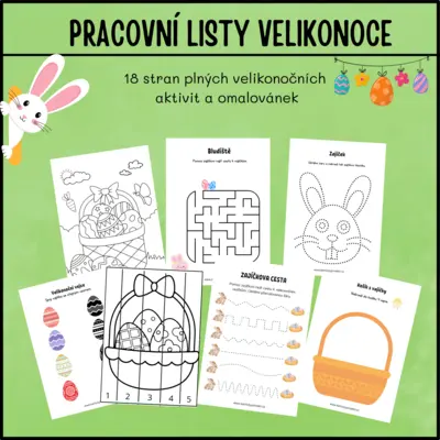 Pracovní listy Velikonoce