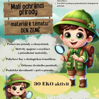 Ochránci přírody- den země, eko, recyklace