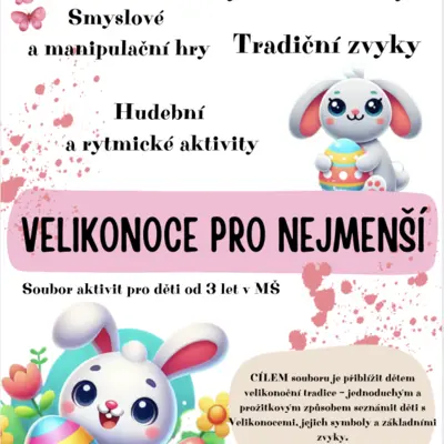 VELIKONOCE - aktivity, tradice (pro nejmenší)