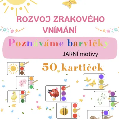 Zrakové vnímání – Jaro, barvy