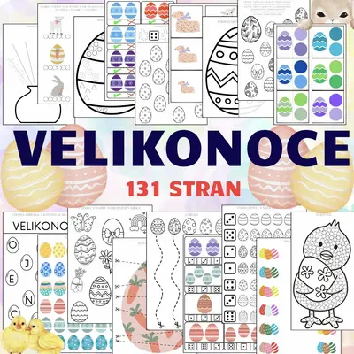 VELIKONOCE - 131 stran aktivit